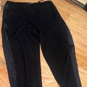 rag & bone Black Trousers with Dark Gray Accents